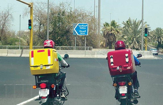 Traffic Campaign Targets Delivery Bikes for Sidewalk Violations