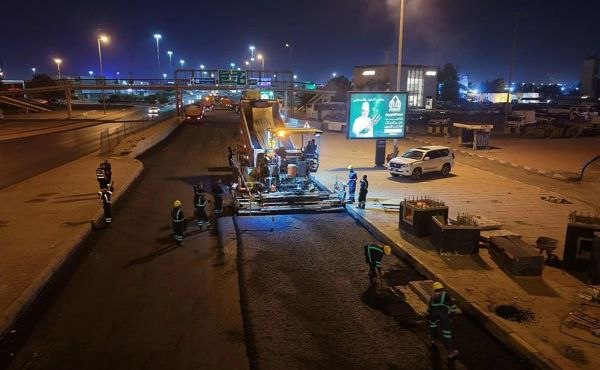 Partial closure of roads in Al Sadeeq for maintenance 
