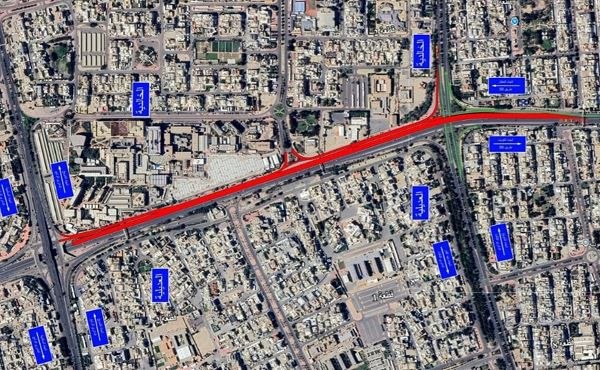 Riyadh Road to close from Third to Fourth Ring Road from Friday