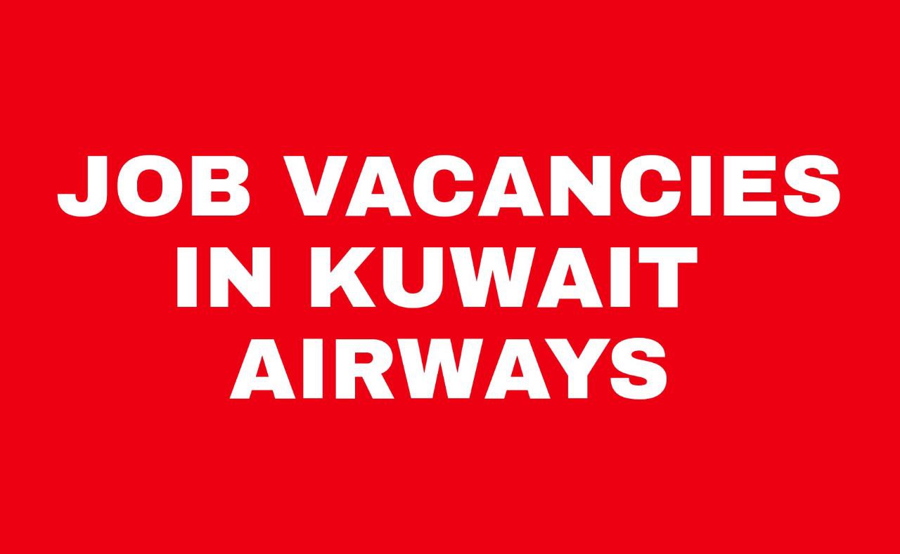 Job vacancies in Kuwait Airways