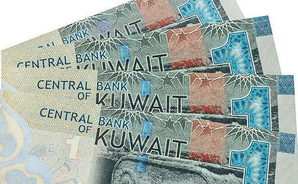 Today's exchange rate in Kuwait