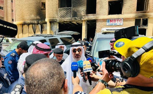 Mangaf labour camp fire: Death toll crossed 45