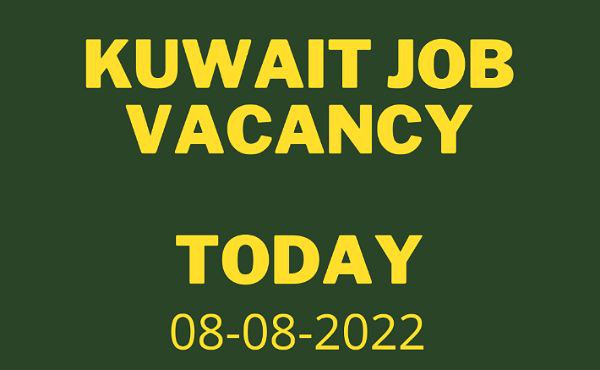 Kuwait Job Vacancy 