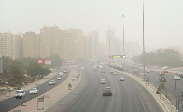 Dusty weather to continue till Monday