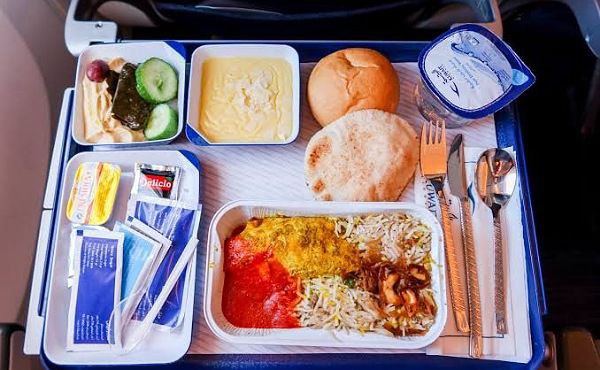 Kuwait Airways now has a new food menu